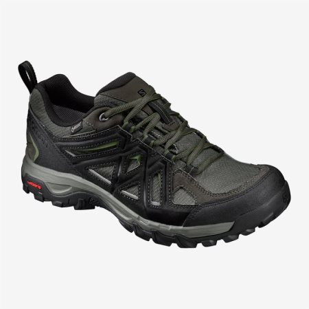 Salomon EVASION 2 GTX Mens Hiking Shoes Olive UK GIWH